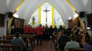 Se presentó la Misa Criolla en la Parroquia San Clemente Romano, celebrando la Natividad del Señor