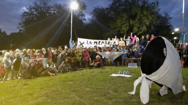 Emotivo acto en la plazoleta Espacio Mujeres y Memoria de San Clemente del Tuyú