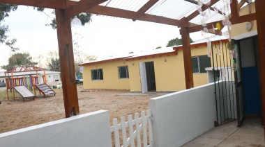 Concluyó la obra de ampliación del Jardín de Infantes N° 910 de Mar de Ajó