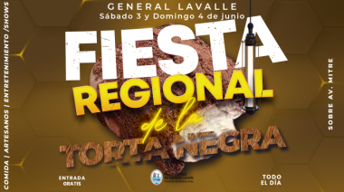 Este fin de semana se viene la Fiesta de la Torta Negra: todo el detalle de los espectáculos y actividades