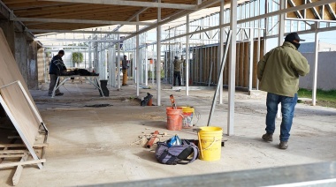 Avanza la construcción del Centro de Desarrollo Infantil en el Barrio Municipal