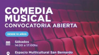 Convocan a vecinos que deseen participar en la comedia musical del Agite