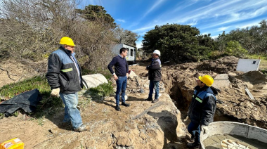 El tendido de la red cloacal en Santa Teresita se reflejará "en una mejor calidad de vida"