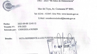 Entre otros puntos presentados en el HCD, piden que la OMIC interceda en beneficio de usuarios del servicio eléctrico