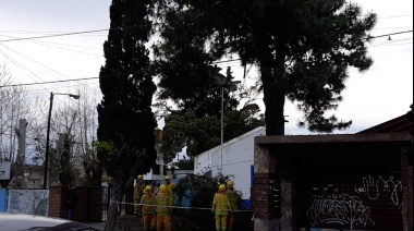 Bomberos, sirenas y corte de tránsito en avenida San Martin: no pasó de un susto