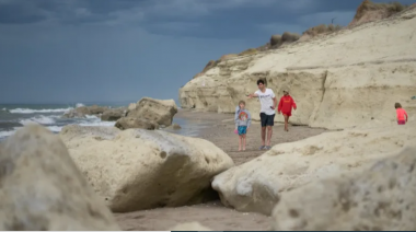 Las Grutas, un paisaje lunar en un balneario muy particular: Terraza al Mar