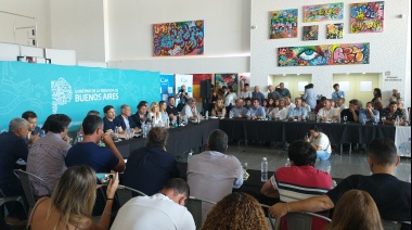 Jornada regional multisectorial encabezada por Kicillof en el Partido de La Costa