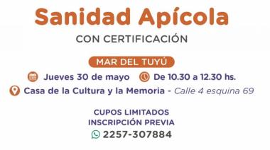 Jornada de Capacitación en Sanidad Apícola en Mar del Tuyú