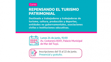 Turismo patrimonial: Un taller para fortalecer la identidad local del Partido de La Costa