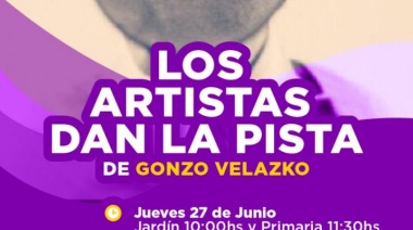 Los artistas dan la Pista llega a instituciones educativas de Santa Teresita con el ciclo "Pasen y Vean"