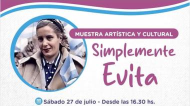 Simplemente Evita: Muestra Artística y Cultural en Mar del Tuyú
