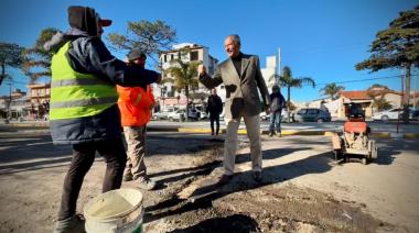 Avanza la construcción de una nueva pista de atletismo lindera al Polideportivo municipal