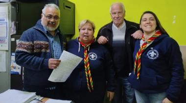 El Club Social de Pesca, Náutica y Fomento de San Clemente del Tuyú firma convenio con el Grupo Scout Aeronavales del Tuyú