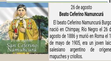 Actividades de la Parroquia San Clemente Romano en honor al Beato Ceferino Namuncurá