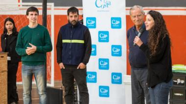 Presentaron el Programa "Comunidades Sostenibles" en la EET N° 1 de Santa Teresita