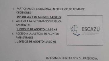 Charlas Informativas sobre Participación Ciudadana en Asuntos Ambientales en la Biblioteca Alfonsina Storni