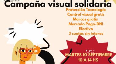 Campaña visual solidaria en el Centro de Jubilados de Calle 16