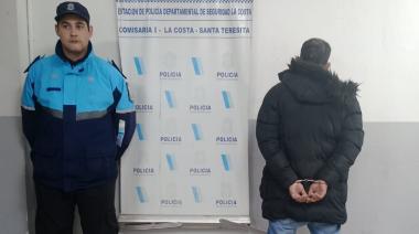 Un hombre fue detenido tras cometer dos robos en Santa Teresita en un solo día