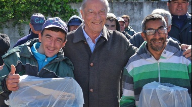 Se completó la entrega de indumentaria de trabajo en las delegaciones municipales