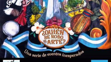 La Escuela Municipal de Bellas Artes presentó su muestra de fin de año: “¿Quién se robó el arte?”