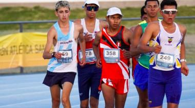 Atletismo - Ricardo "Peke" Damián medallista en el Sudamericano U18