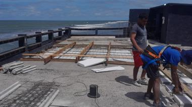 Avances significativos en la reparación del Muelle de Pesca en San Clemente del Tuyú