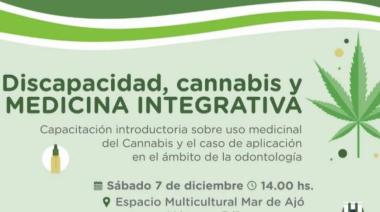 Desarrollarán una capacitación sobre   “Discapacidad, cannabis y medicina integrativa”