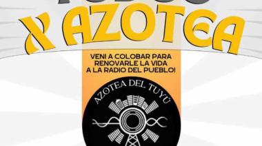 Festival solidario "Todos x Azotea" para recuperar la radio del pueblo