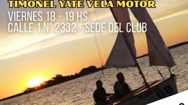 El Club Social de Pesca, Náutica y Fomento de San Clemente del Tuyú realiza charlas sobre nuevos cursos náuticos