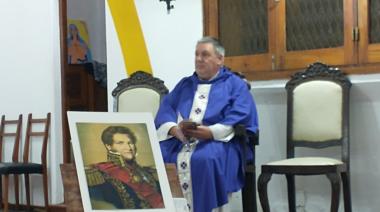 Misa en homenaje a Juan Manuel de Rosas en San Clemente del Tuyú