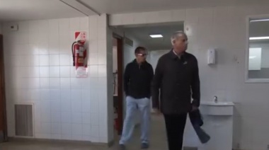 Juan de Jesús supervisó la ampliación del área de Pediatría y Neonatología en el Hospital de Mar de Ajó