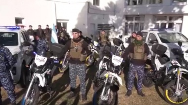 Refuerzo para la seguridad en La Costa: entregaron móviles policiales en Mar del Tuyú