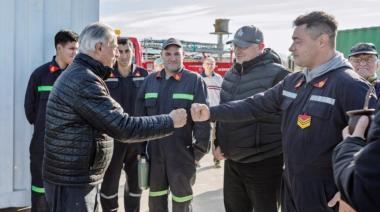 Aporte clave para los bomberos: el municipio entregó $13 millones para nueva base operativa en San Clemente