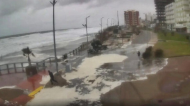 El mar avanza: una sudestada agravó la erosión y encendió la alarma en la costa bonaerense
