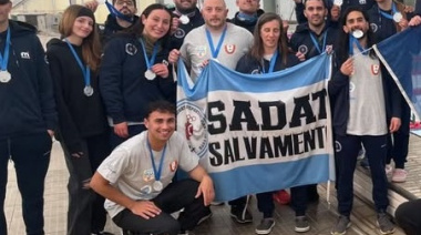 Destacada actuación del Club S.A.D.A.T. en la cuarta fecha del Circuito Nacional de Salvamento Acuático