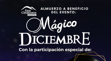 Almuerzo a beneficio: en Tapera de López comienza el camino hacia otro Mágico Diciembre
