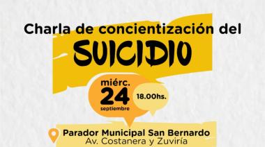 Hablar sobre suicidio salva vidas: charla de concientización en San Bernardo