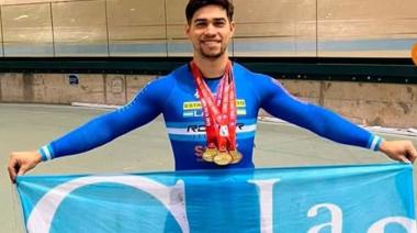 Lucas Vilar, el ciclista de Mar de Ajó que rompió una sequía de 30 años y clasificó al Mundial de Pista