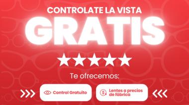 Jornada Solidaria de Control Visual Gratuito y anteojos con descuentos en San Clemente
