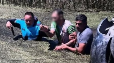 Persecución y vuelco en Costa del Este: confirman la identidad del detenido por el robo armado de un auto