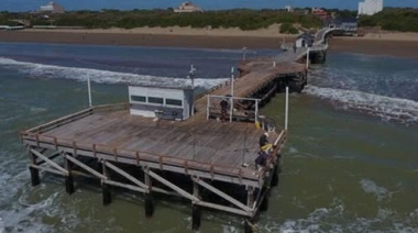 Lucila del Mar: el muelle entra en su etapa final de reparaciones y reabre este sábado