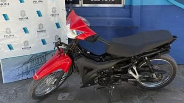 Recuperan en Las Toninas una moto robada en San Clemente del Tuyú