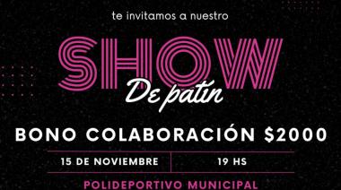 Gran show de patín este sábado en el Polideportivo Municipal