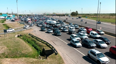 Sábado con intenso tránsito rumbo a la Costa Atlántica