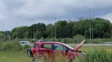 Cuatro heridos tras un choque en la rotonda de Avenida 58 en Mar del Tuyú