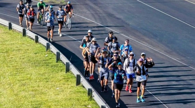 Corren de La Plata a Mar del Plata para recaudar fondos para instituciones de bien público