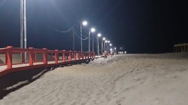 San Clemente del Tuyú: avanza la renovación del ingreso al muelle y la bajada a la playa
