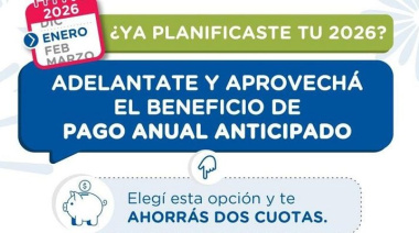 La Municipalidad habilitó el pago anticipado de tasas municipales 2026 con descuentos