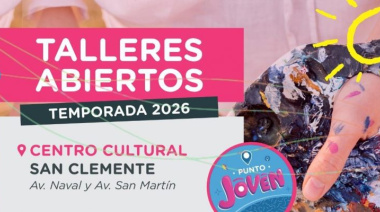 Talleres gratuitos para todas las edades en el Punto Joven