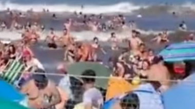 Murió un turista tras el impacto de una ola extrema en Santa Clara del Mar